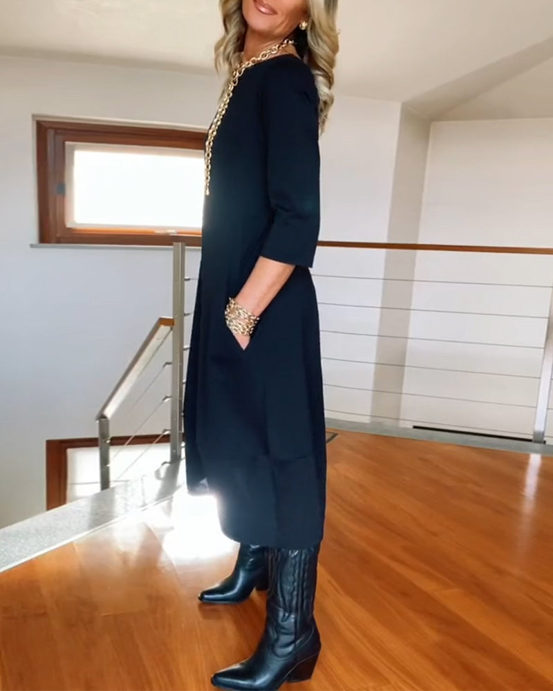 Women's Slimming Day-to-Night Maxi Dress — product view