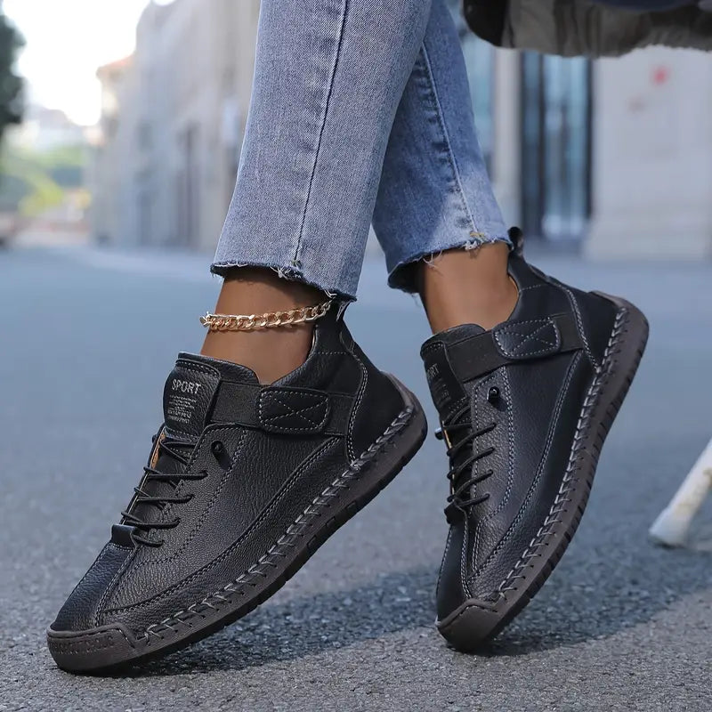 Orthopedic Lace-Up Comfort Sneakers for Women