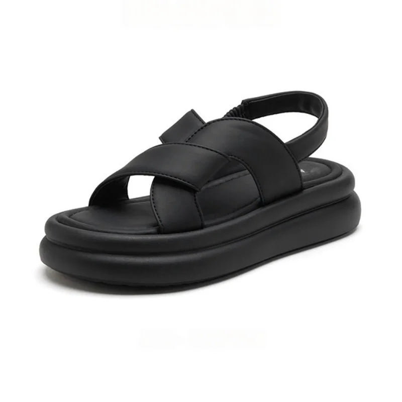 Women's Orthopedic Arch Support Wedge Sandals — side view