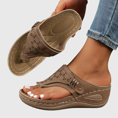 Women's Platform Ankle Strap Sandals — detail view