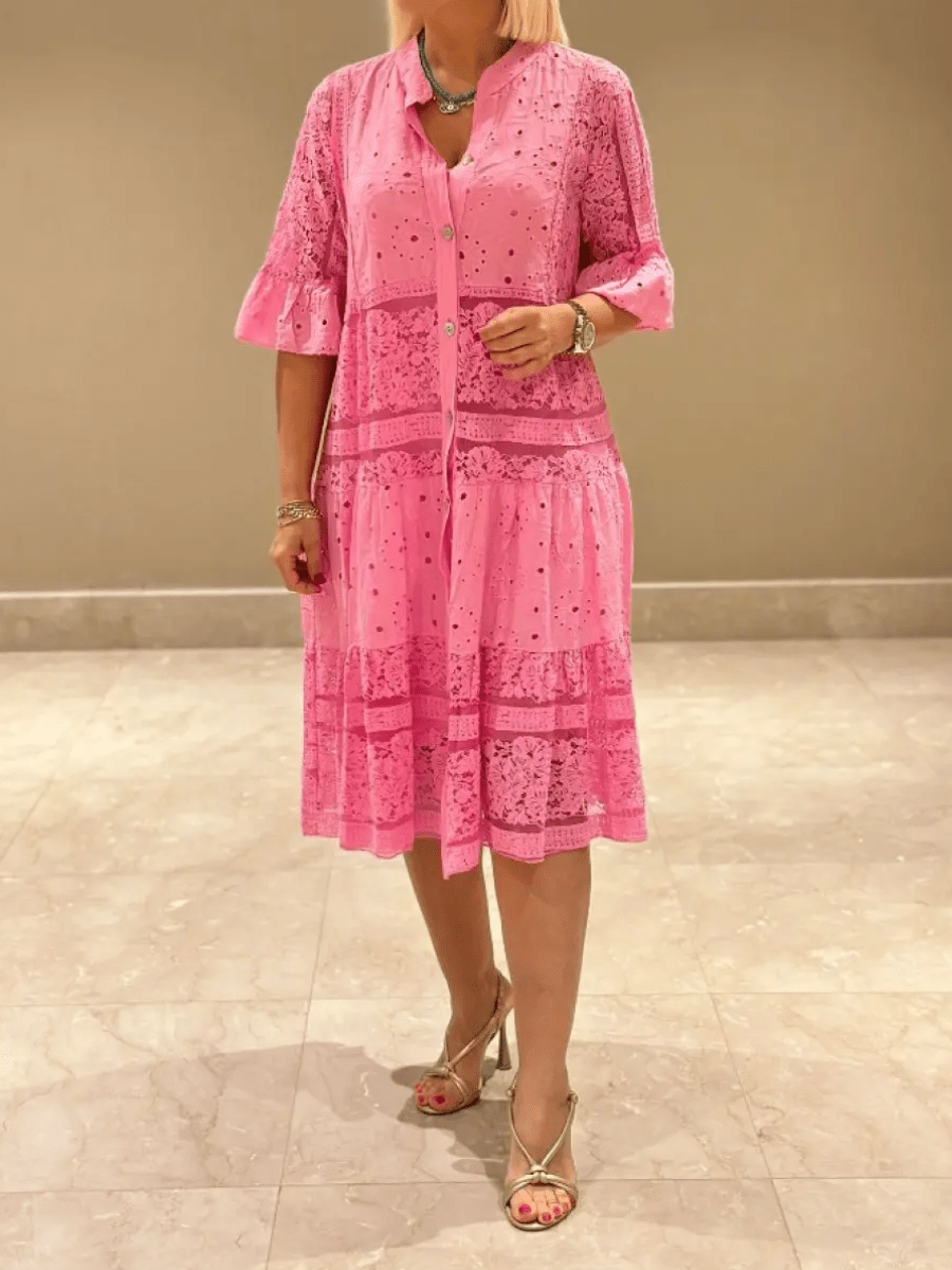 Women's Floral Summer Midi Dress — product view