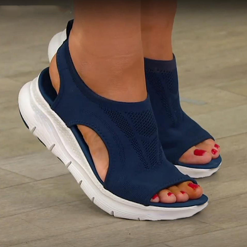 Women's Flat Sandals — front view
