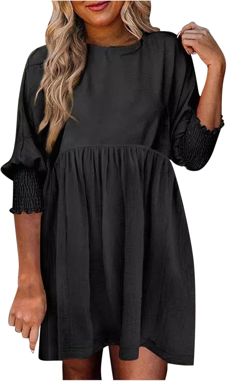 Women's Ruched Summer Day Midi Dress — product view