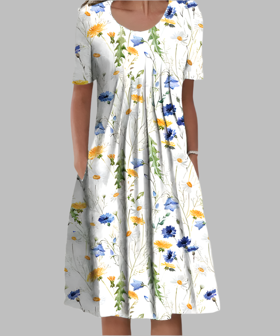 Women's Casual Summer Midi Dress — product view