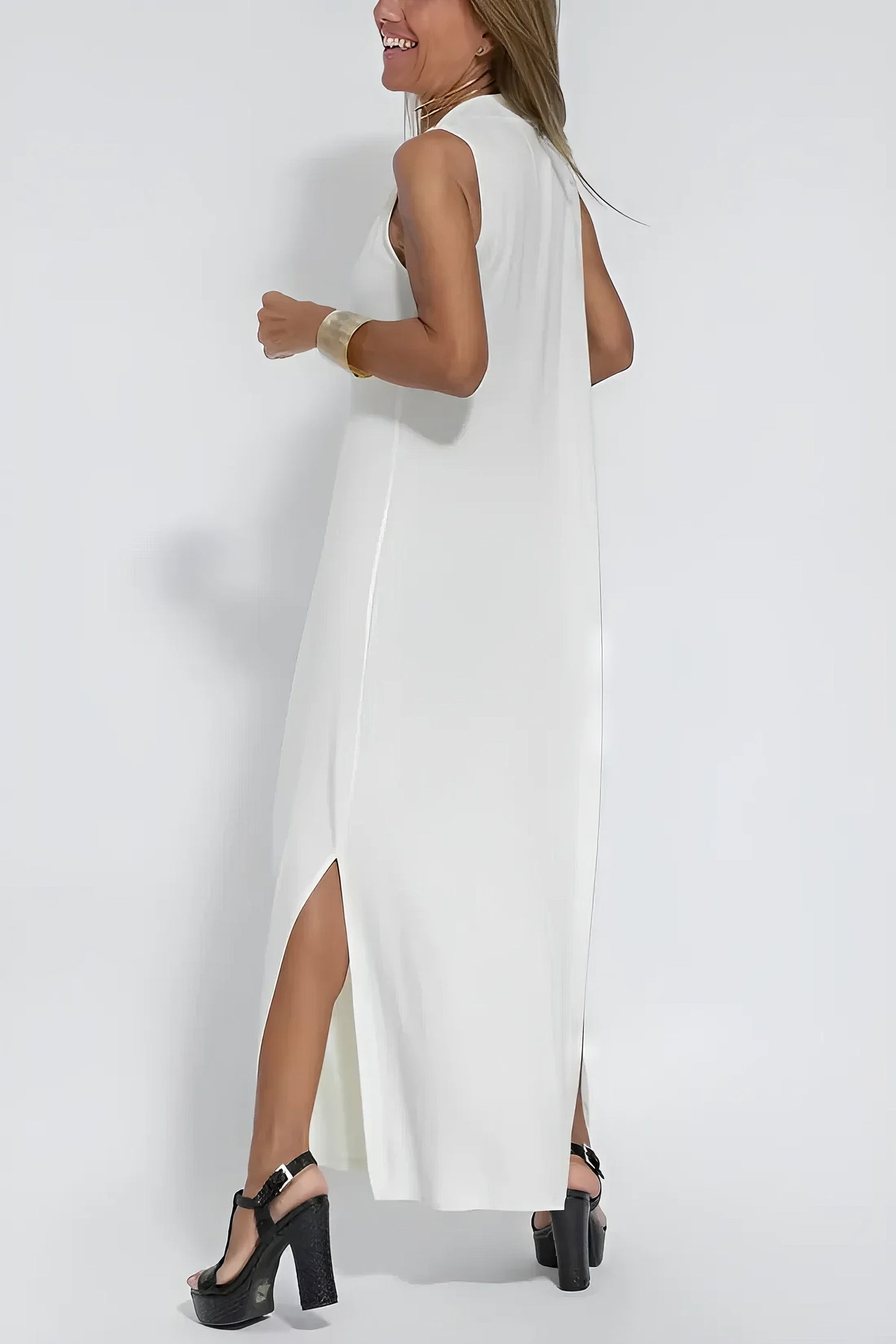 Women's Long Versatile Casual Maxi Dress — detail view