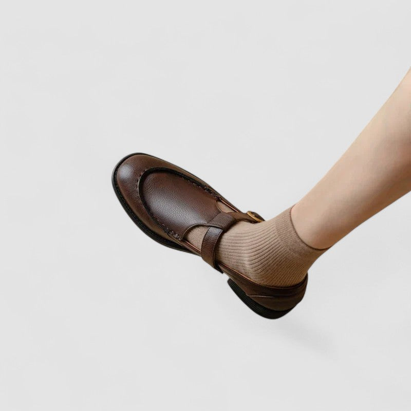 Orthopedic Square Toe Mary Jane Shoes for Women