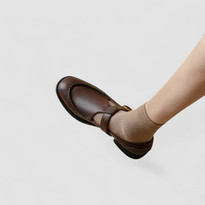 Orthopedic Square Toe Mary Jane Shoes for Women