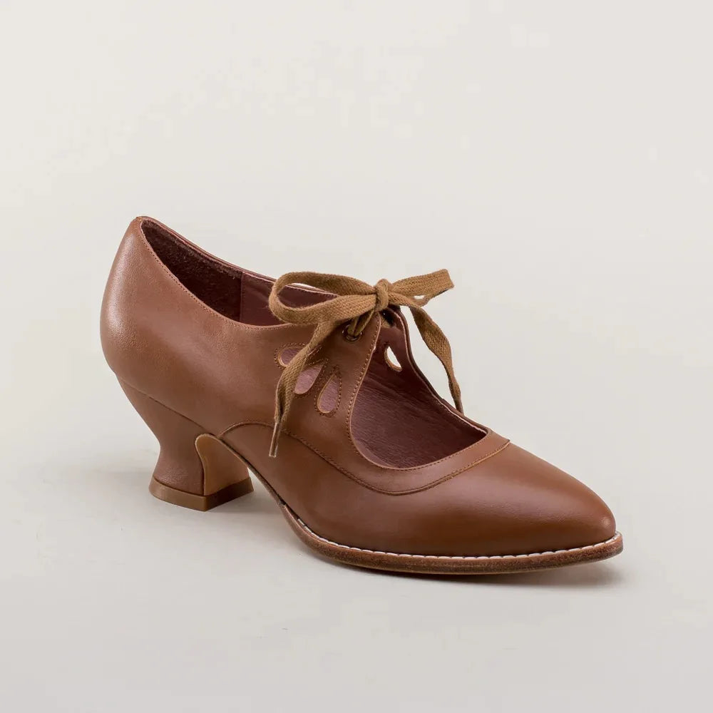 Lace-Up Heeled Shoes for Women — detail view