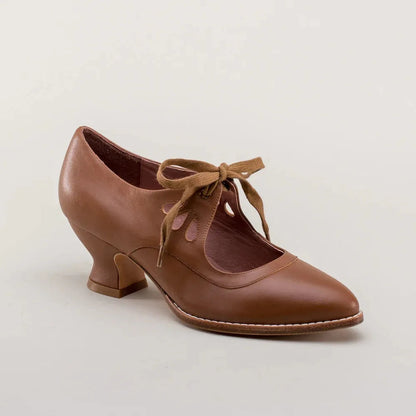 Lace-Up Heeled Shoes for Women — detail view