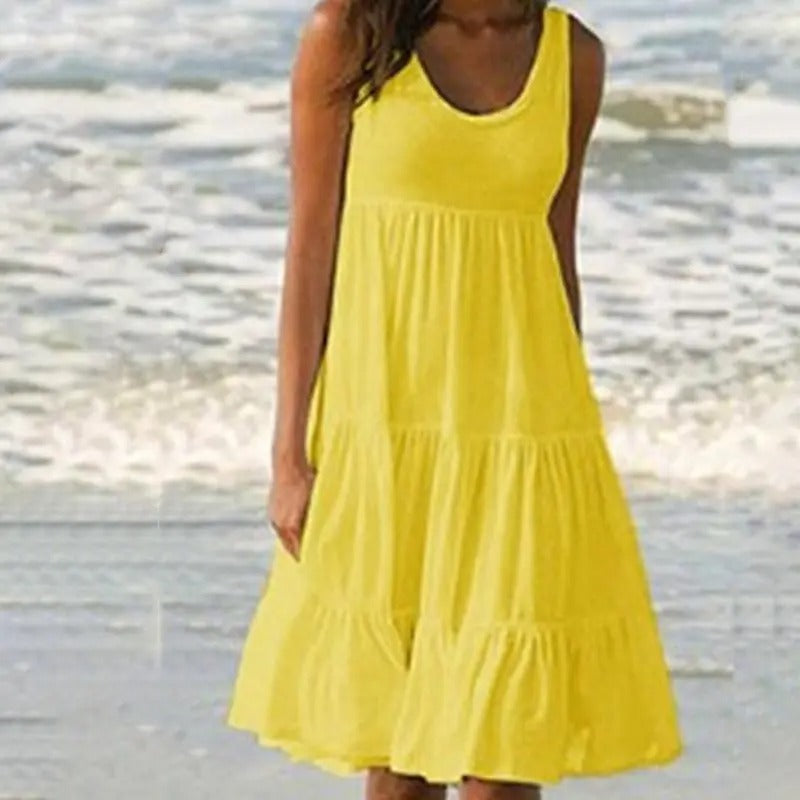 Women's Bodycon Evening Midi Dress — front view