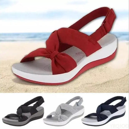 Orthopedic Knotted Wedge Sandals for Women