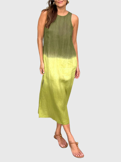Women's Printed Casual Summer Midi Dress — product view