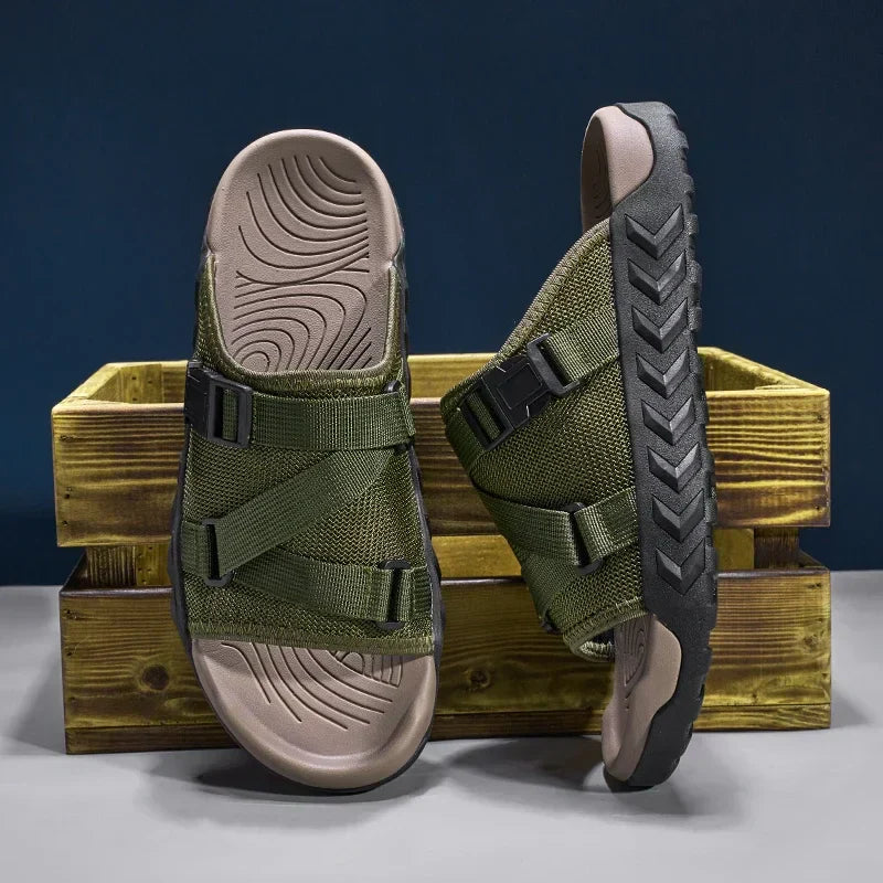 Women's Slip-On House Slippers — front view