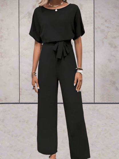 Women's Short Sleeve Two-Piece Casual Set — close-up