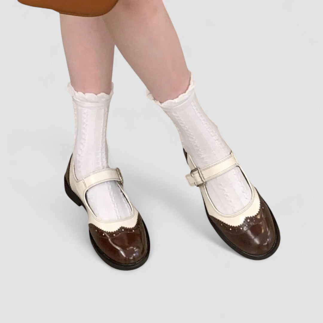 Women's Orthopedic Mary Jane Shoes — close-up