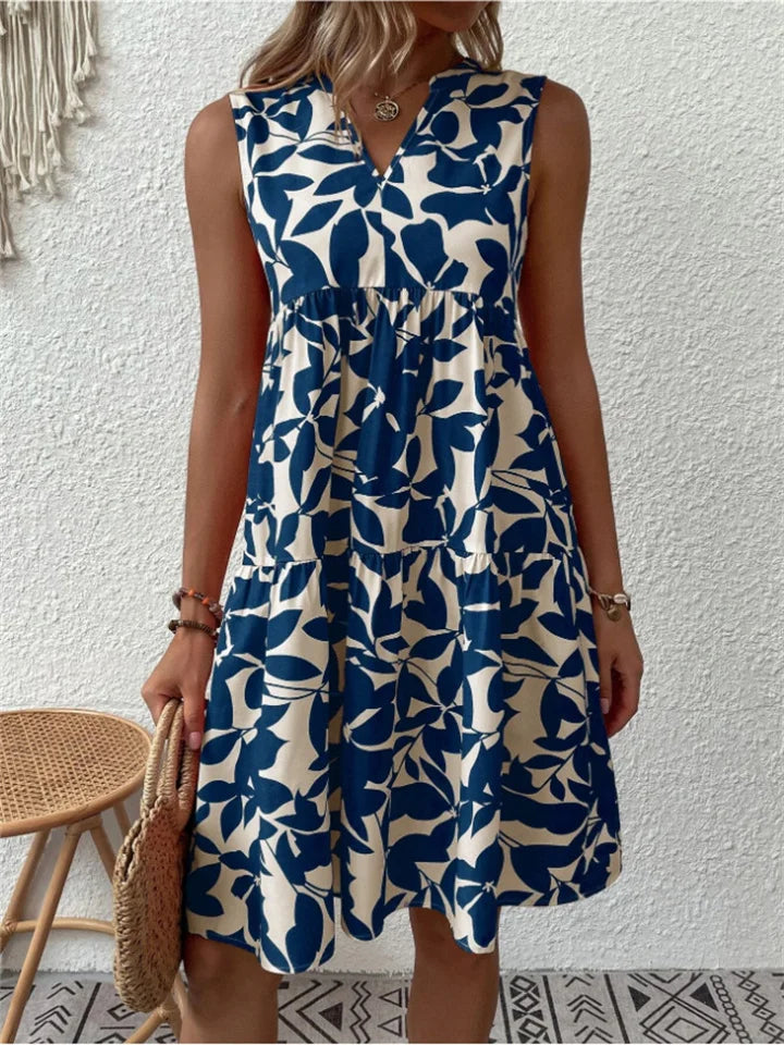 Women's Flowy Summer Midi Dress — product view