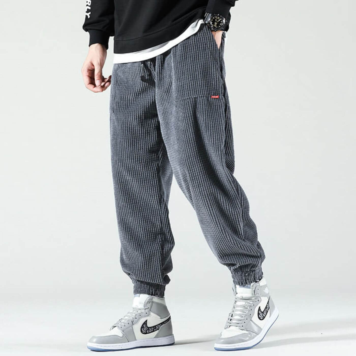 Men's Casual Corduroy Joggers — product view
