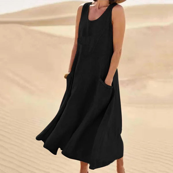 Women's Everyday Casual Midi Dress — product view