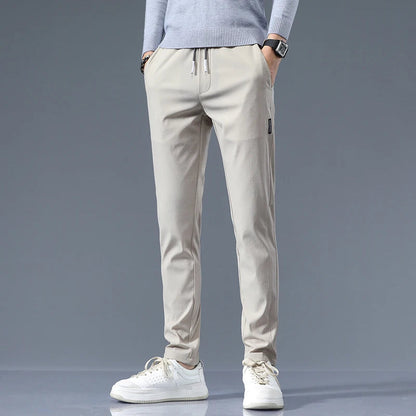 Men's Slim Fit Cotton Pants — product view