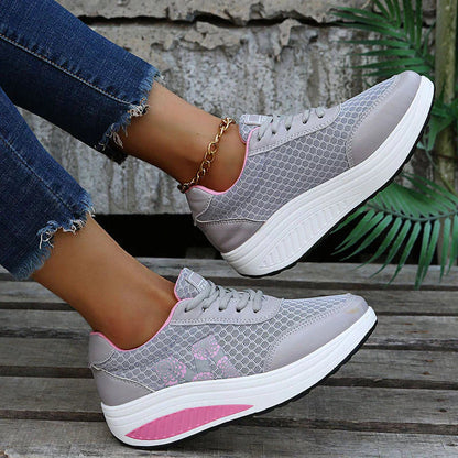 Women's Orthopedic Walking Sneakers — side view