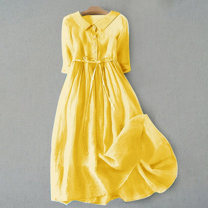 Women's Casual All-Season Midi Dress — side view