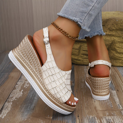 Women's Wedge Sandals — side view