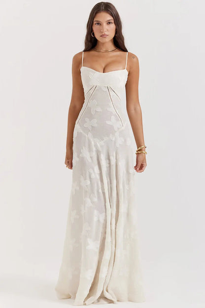 Women's Long Summer Evening Maxi Dress — product view