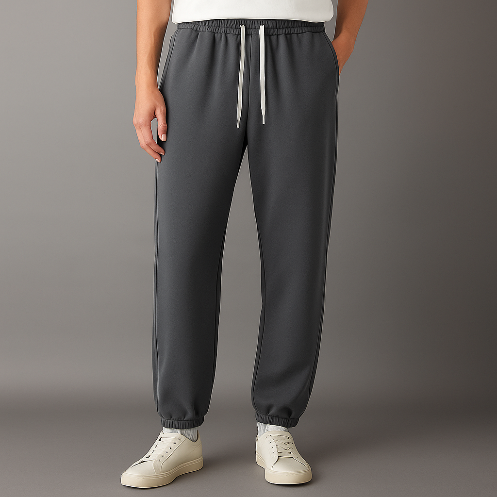 Men's Cotton Drawstring Joggers — product view