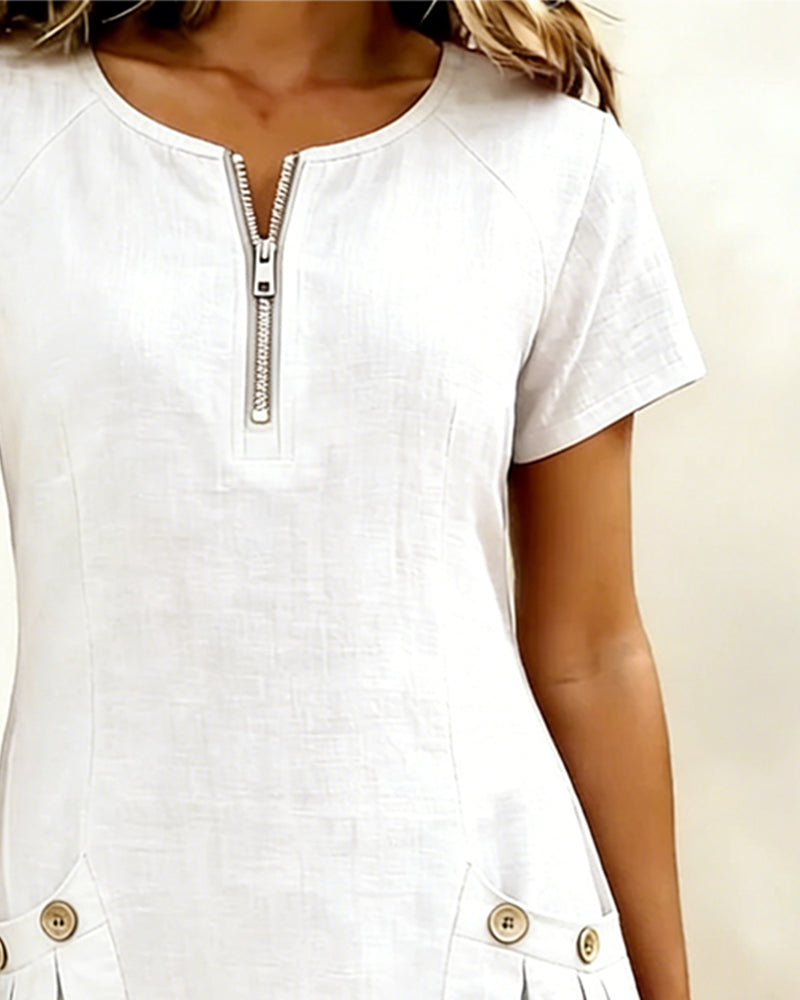 Women's Shift Mini Dress — side view