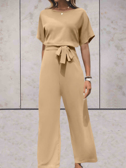 Women's Short Sleeve Two-Piece Casual Set — product view