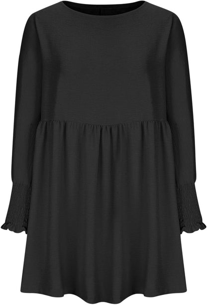 Women's Ruched Summer Day Midi Dress — product view