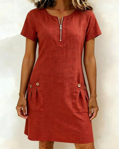 Women's Shift Mini Dress — front view