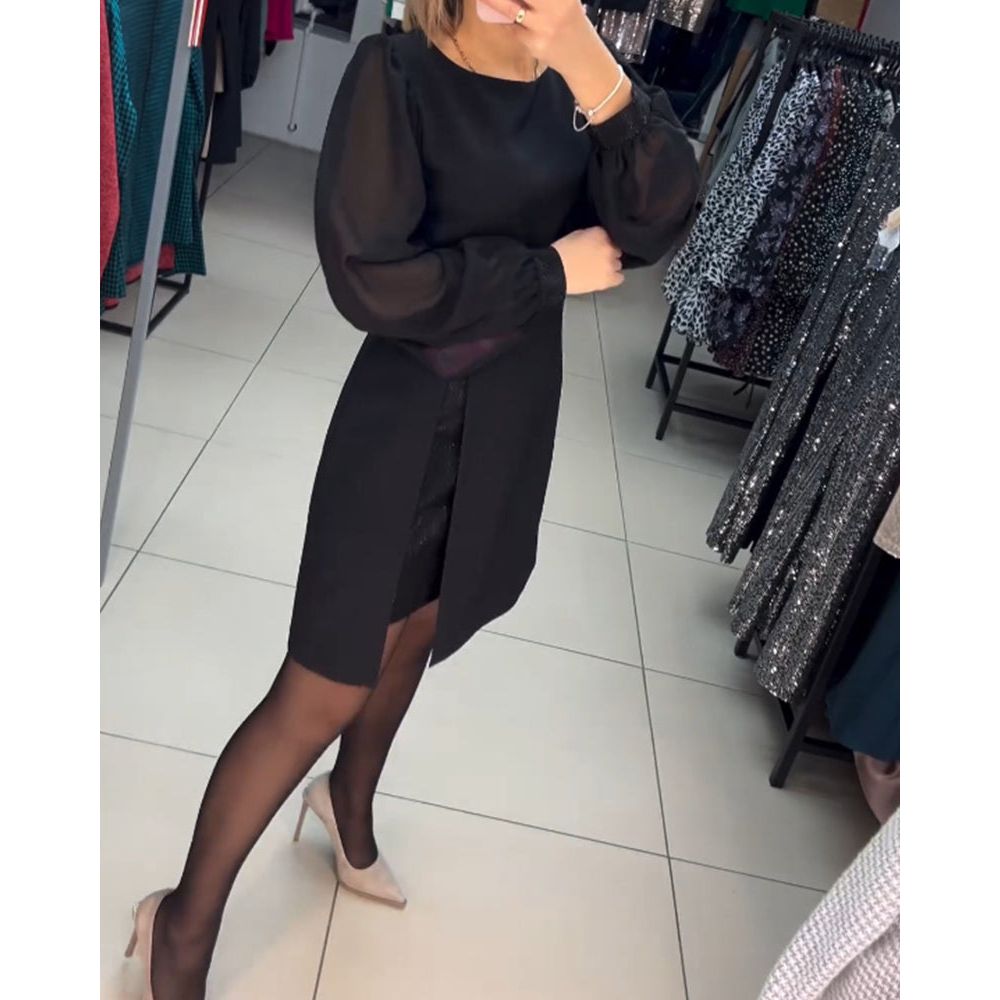 Women's Bodycon Evening Midi Dress — product view