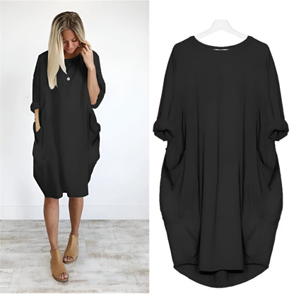 Women's Flowy Casual Summer Midi Dress — product view