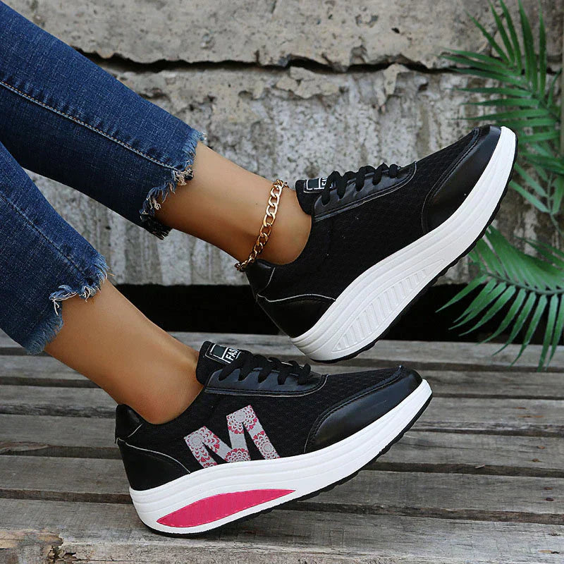 Women's Orthopedic Walking Sneakers — detail view
