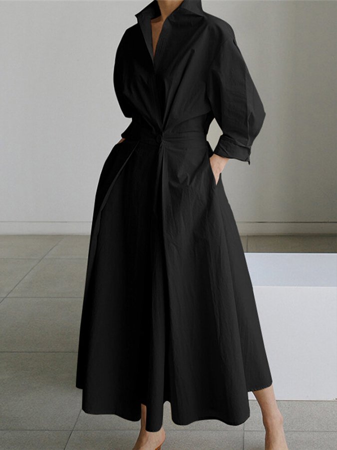 Women's Long Evening Maxi Dress — side view