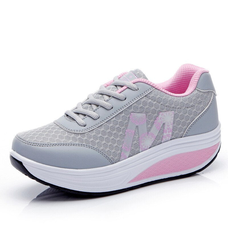 Women's Orthopedic Walking Sneakers — side view
