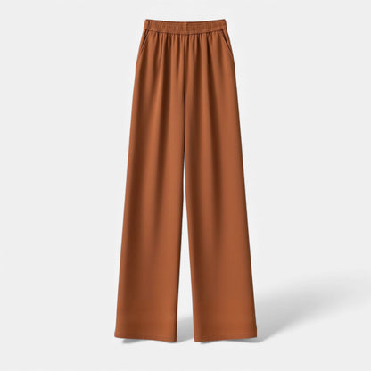 Women's High-Waist Wide-Leg Pants — front view