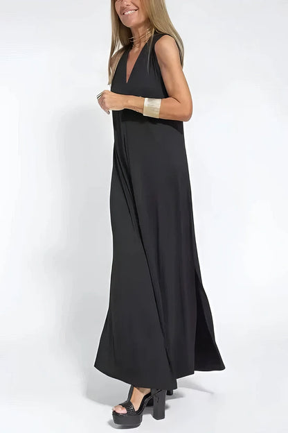Women's Long Versatile Casual Maxi Dress — front view