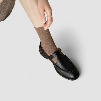 Women's Orthopedic Square Toe Mary Jane Shoes — detail view