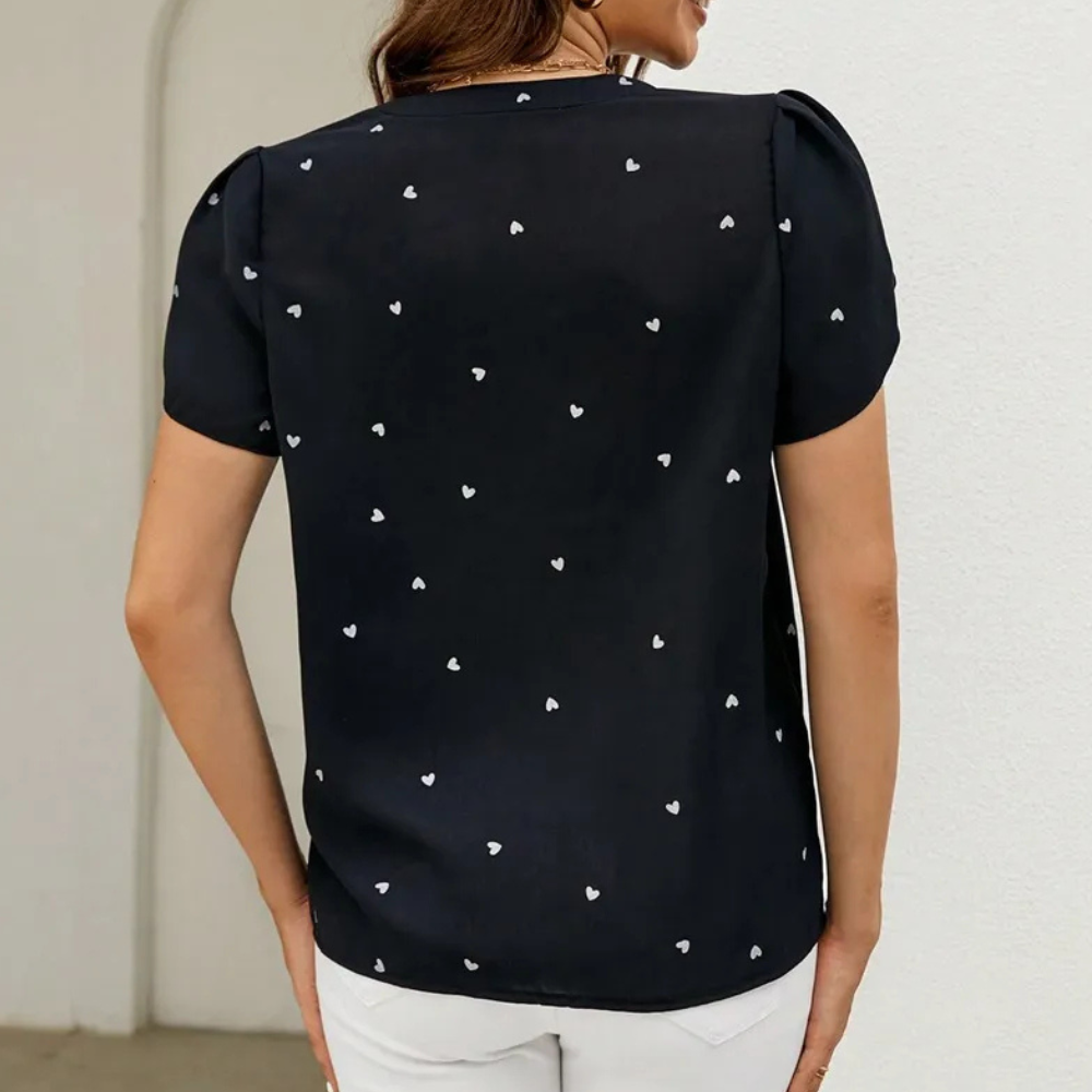 Women's Floral Print Casual Shirt — product view