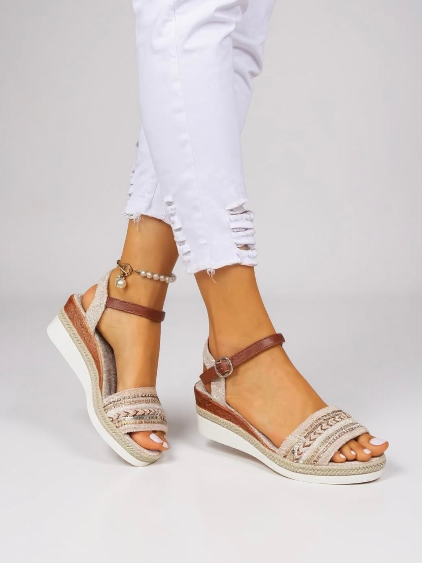 Women's Cushioned Wedge Sandals — detail view