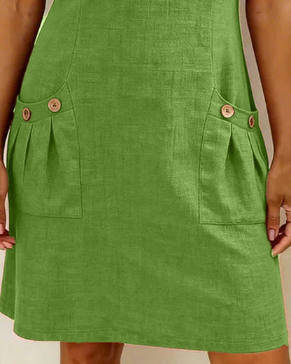 Women's Shift Mini Dress — detail view