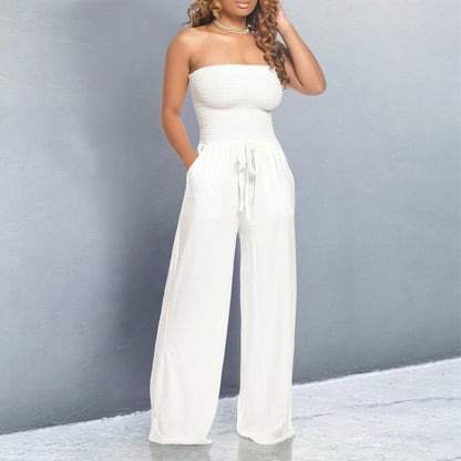 Women's Off-Shoulder Day-to-Night Jumpsuit — product view