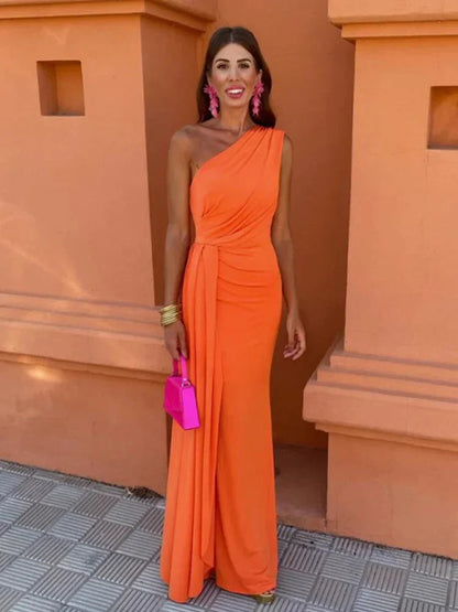 Women's Wedding Guest Midi Dress — front view