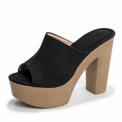 Women's Platform Flat Sandals — detail view