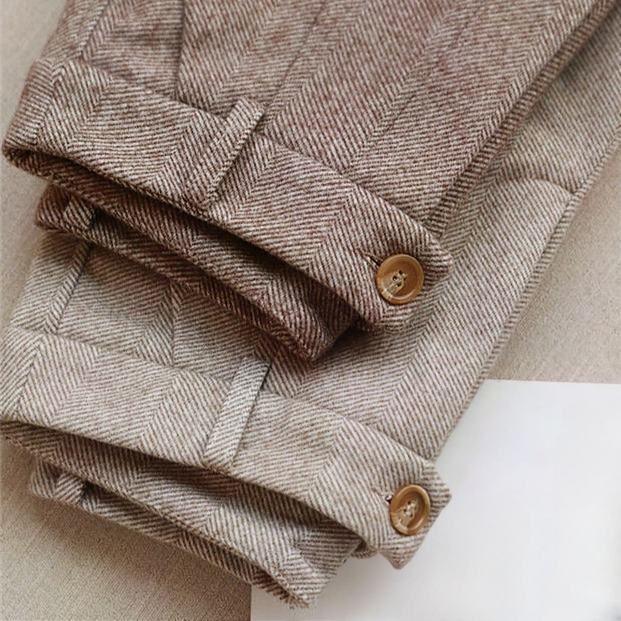 Men's Slim Fit Elegant Trousers — detail view