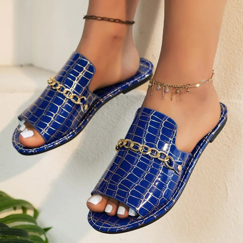Women's Flat Sandals — front view