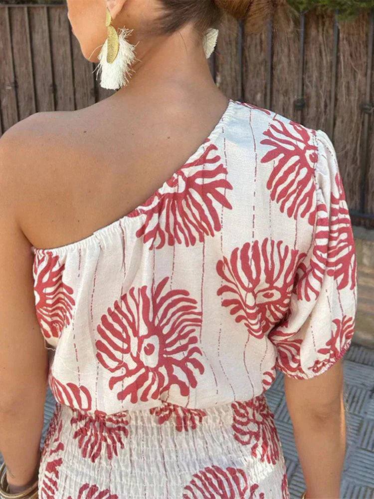 Women's Short Summer Wedding Guest Dress — detail view