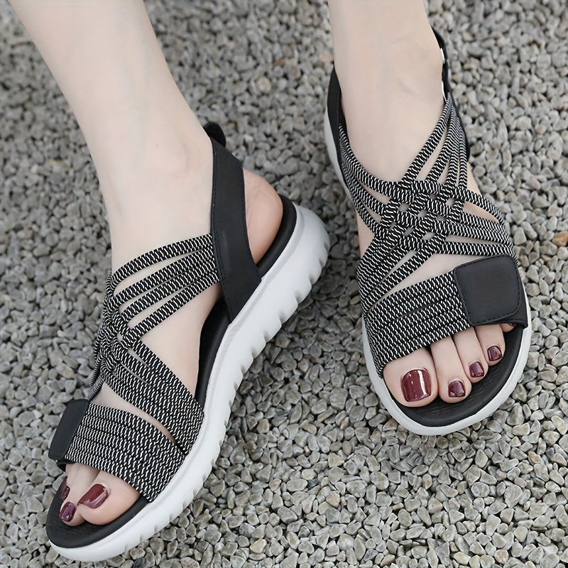 Women's Orthopedic Adjustable Sandals — close-up